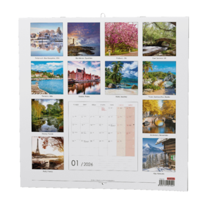 Fotografie k reklamnímu předmětu „Nástěnný kalendář - Romantická místa“