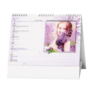 Fotografie k reklamnímu předmětu „Stolní kalendář - Levandule“