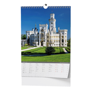 Fotografie k reklamnímu předmětu „Nástěnný kalendář - Hrady a zámky České republiky“