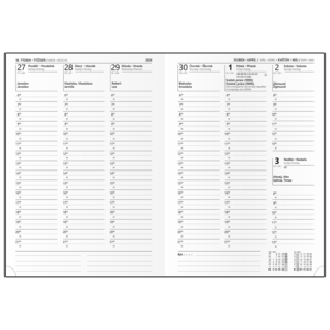 Fotografie k reklamnímu předmětu „Týdenní diář - Tomáš - Balacron - A4“