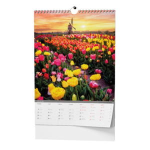 Fotografie k reklamnímu předmětu „Nástěnný kalendář - Pohádková místa světa  - A3“