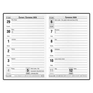 Fotografie k reklamnímu předmětu „Týdenní diář - Gustav - PVC“