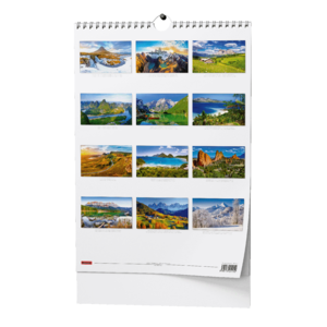 Fotografie k reklamnímu předmětu „Nástěnný kalendář - Tříměsíční - A3 - Obrázkový“