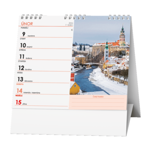 Fotografie k reklamnímu předmětu „Stolní kalendář - IDEÁL - Česká republika“