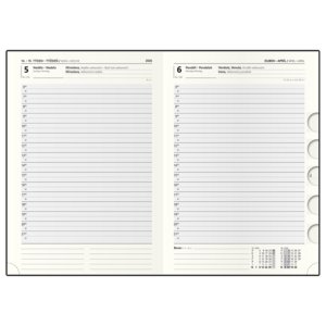 Fotografie k reklamnímu předmětu „Denní diář - Ctirad s výsekem - Elite - A5“