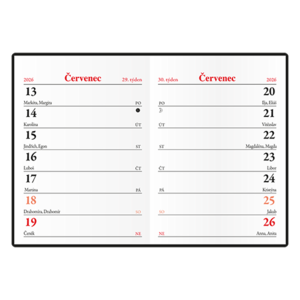 Fotografie k reklamnímu předmětu „Týdenní diář - Hynek - PVC“