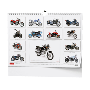 Fotografie k reklamnímu předmětu „Nástěnný kalendář - Motorbike - A3“