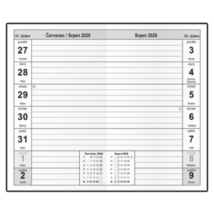 Fotografie k reklamnímu předmětu „Týdenní diář - Alois - lamino“