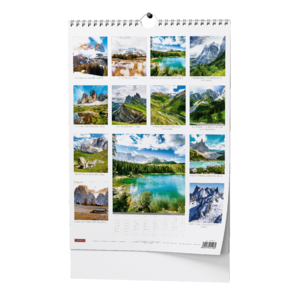 Fotografie k reklamnímu předmětu „Nástěnný kalendář - Alpy - A3“