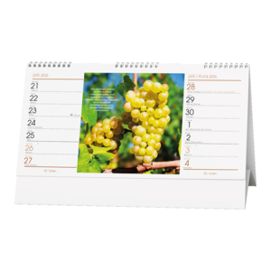 Fotografie k reklamnímu předmětu „Stolní kalendář - Víno“