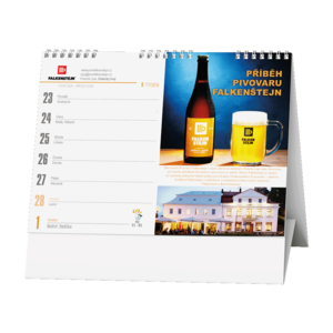 Fotografie k reklamnímu předmětu „Stolní kalendář - Rok 2026 s českými minipivovary“