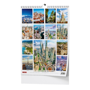 Fotografie k reklamnímu předmětu „Nástěnný kalendář - Metropole - A3“