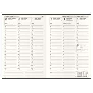 Fotografie k reklamnímu předmětu „Týdenní diář - Oskar - A5 - náhradní náplň“