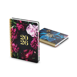 Fotografie k reklamnímu předmětu „Týdenní diář - Oskar - Twin - Modré listy“