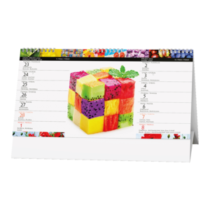 Fotografie k reklamnímu předmětu „Stolní kalendář - Barevný svět“