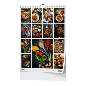 Fotografie k reklamnímu předmětu „Nástěnný kalendář - Gourmet  - A3“