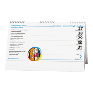 Fotografie k reklamnímu předmětu „Stolní kalendář - Kalendář pro naše babičky a dědečky“