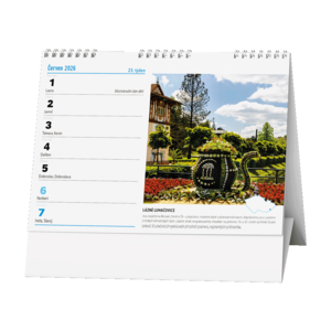 Fotografie k reklamnímu předmětu „Stolní kalendář - Poznáváme Českou republiku“