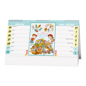 Fotografie k reklamnímu předmětu „Stolní kalendář - Kreativní kalendář pro děti“