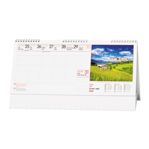 Fotografie k reklamnímu předmětu „Stolní kalendář - Daňový kalendář - Příroda“