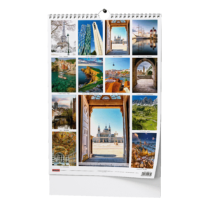 Fotografie k reklamnímu předmětu „Nástěnný kalendář - Europe - A3“