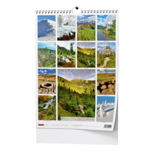 Fotografie k reklamnímu předmětu „Nástěnný kalendář - Krkonoše - A3“