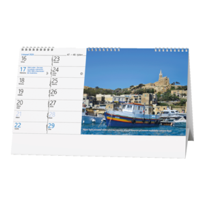 Fotografie k reklamnímu předmětu „Stolní kalendář - Svět v kostce“