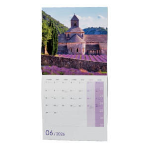 Fotografie k reklamnímu předmětu „Nástěnný kalendář - Provence“