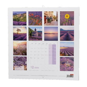 Fotografie k reklamnímu předmětu „Nástěnný kalendář - Provence“