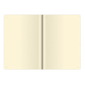 Fotografie k reklamnímu předmětu „Notes Black Red L 14,5x20,5 cm, tečkovaný“