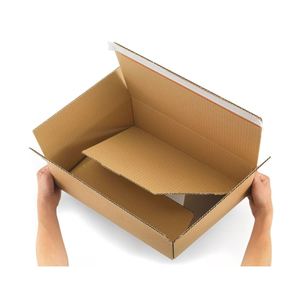 Fotografie reklamního předmětu „20 Quick Pack Box 40x26x25 - 20 kartonových krabic se samolepicím uzávěrem“