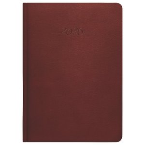 Fotografie k reklamnímu předmětu „diář Carus A5 denní 2026 hnědý“