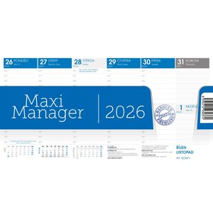 Fotografie k reklamnímu předmětu „Maximanager“