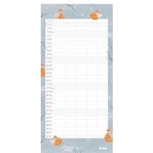 Fotografie k reklamnímu předmětu „Rodinný plánovač Les“