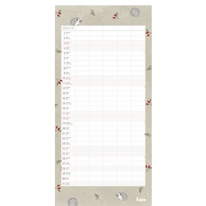 Fotografie k reklamnímu předmětu „Rodinný plánovač Les“