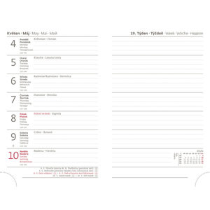 Fotografie k reklamnímu předmětu „Kapesní diář Flip“