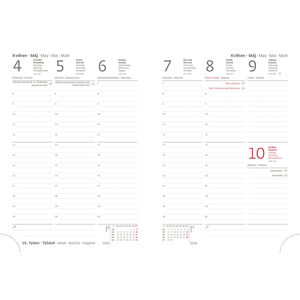 Fotografie k reklamnímu předmětu „Týdenní diář B6 Vario“