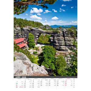 Fotografie k reklamnímu předmětu „Kalendář Česká republika“