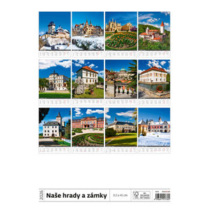 Fotografie k reklamnímu předmětu „Kalendář Naše hrady a zámky“