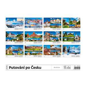 Fotografie k reklamnímu předmětu „Kalendář Putování po Česku“
