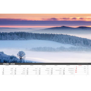 Fotografie k reklamnímu předmětu „Kalendář Česká krajina“