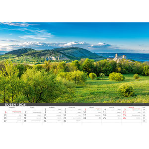Fotografie k reklamnímu předmětu „Kalendář Česká krajina“