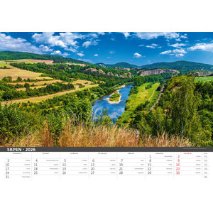 Fotografie k reklamnímu předmětu „Kalendář Česká krajina“