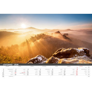 Fotografie k reklamnímu předmětu „Kalendář Česká krajina“