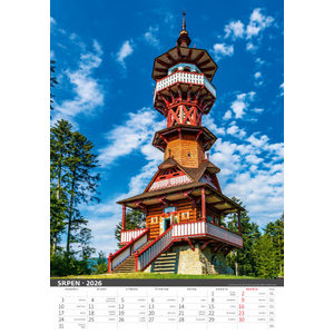 Fotografie k reklamnímu předmětu „Kalendář Nejkrásnější místa České republiky“