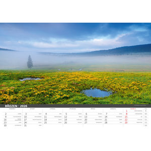 Fotografie k reklamnímu předmětu „Kalendář Šumava“
