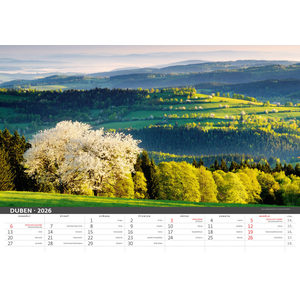 Fotografie k reklamnímu předmětu „Kalendář Šumava“