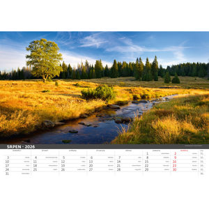 Fotografie k reklamnímu předmětu „Kalendář Šumava“