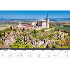 Fotografie k reklamnímu předmětu „Kalendář Česko mezi oblaky“