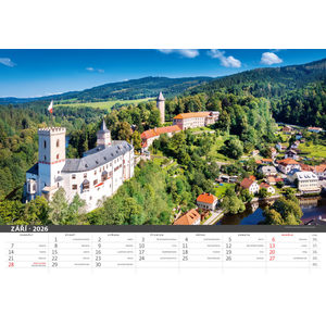 Fotografie k reklamnímu předmětu „Kalendář Česko mezi oblaky“